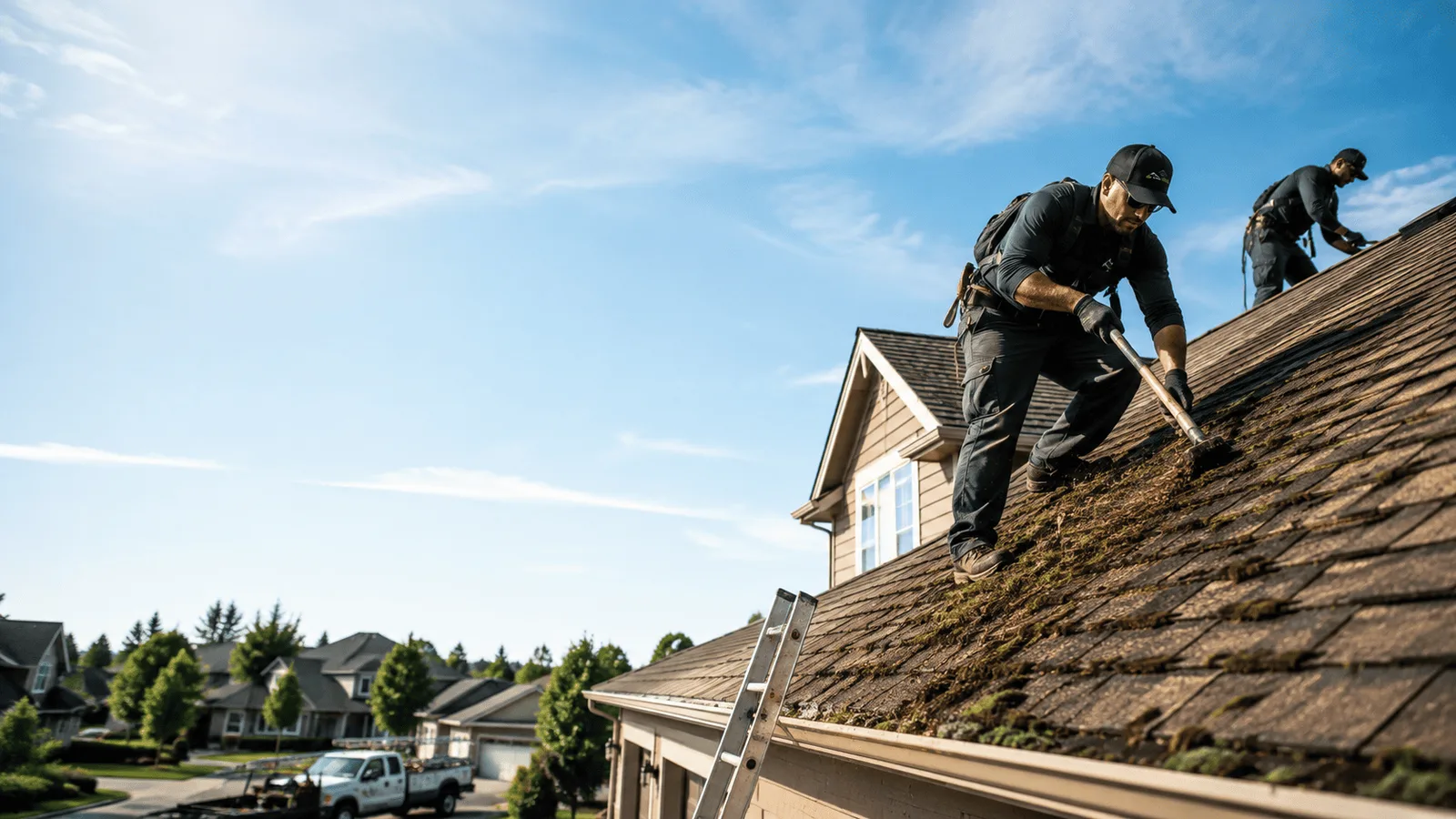 Roof Moss Removal in Bigfork, MN near me
